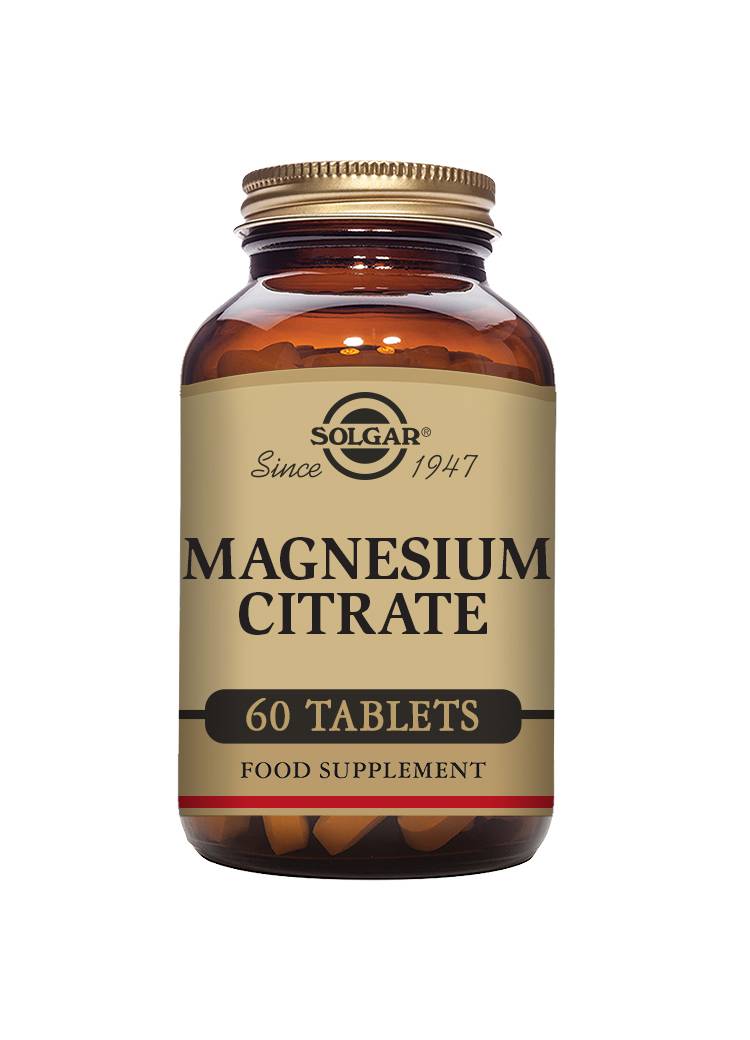 Solgar Magnesium Citrate Vege Tablets 60s