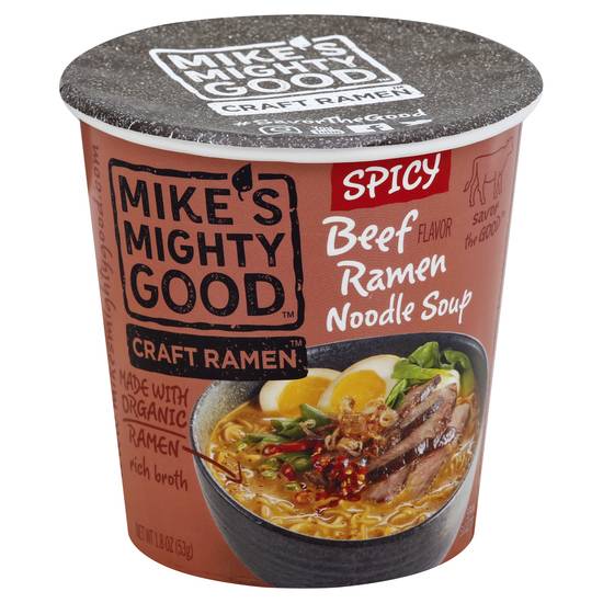 Mike's Mighty Good Craft Ramen Soup (spicy-beef)