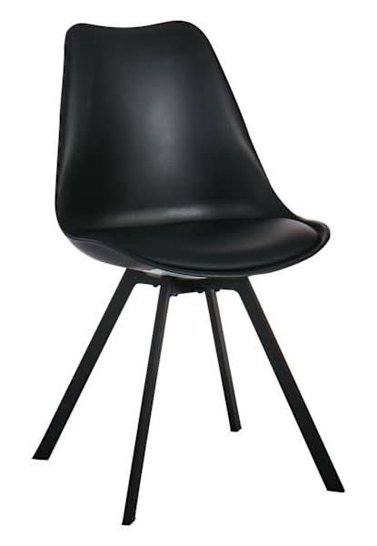 Sally Dining Chair, Black