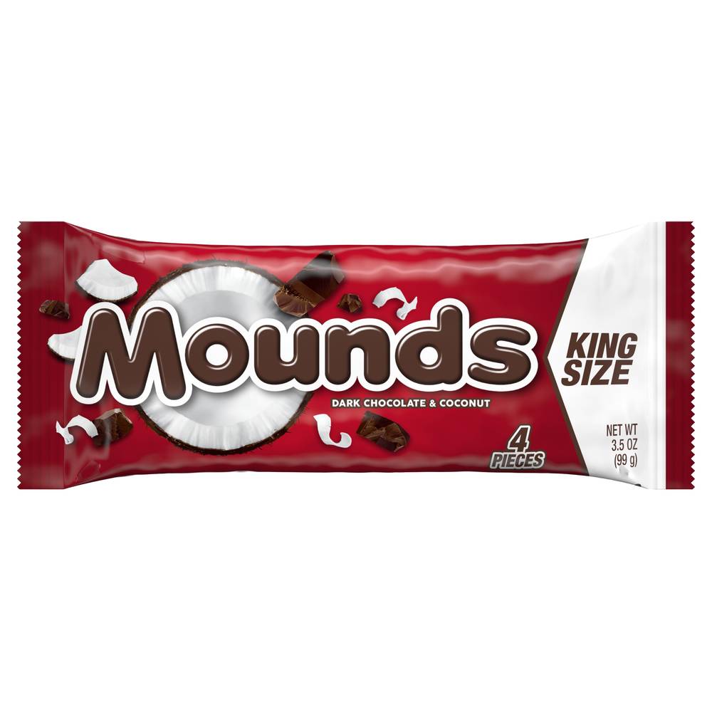 Mounds King Size Dark Chocolate & Coconut Candy Bar