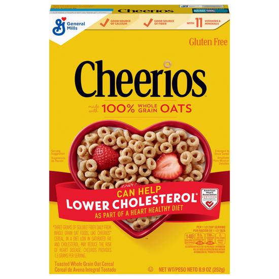 Cheerios General Mills Toasted Whole Grain Oats Cereal