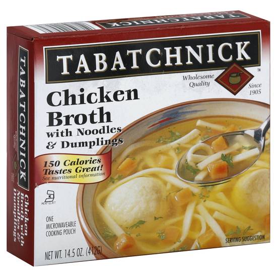 Tabatchnick Chicken Broth With Noodles & Dumplings