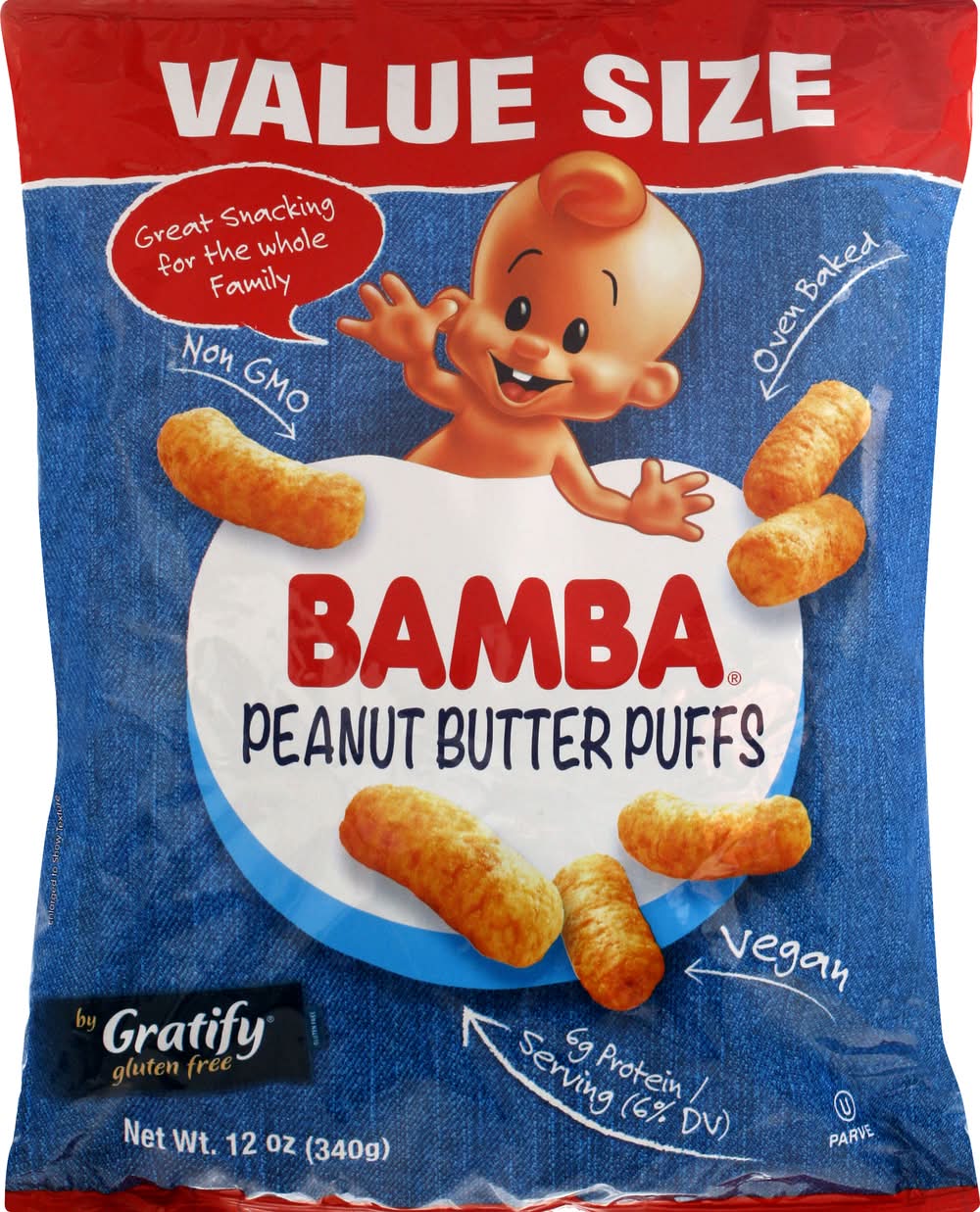 Bamba Value Size Peanut Butter Puffs (12 oz)