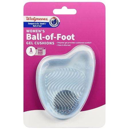 Walgreens Ball Of Foot Gel Cushions For Women