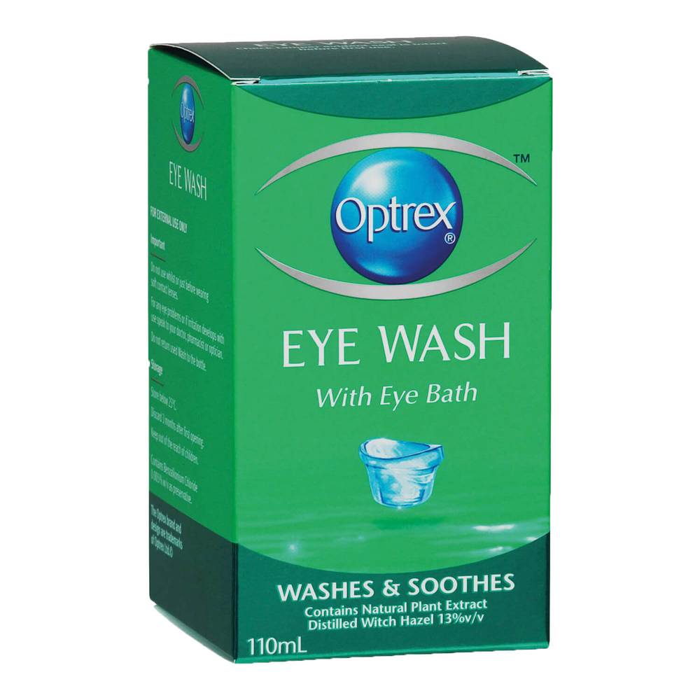 Optrex Eye Wash with Bath 110ml