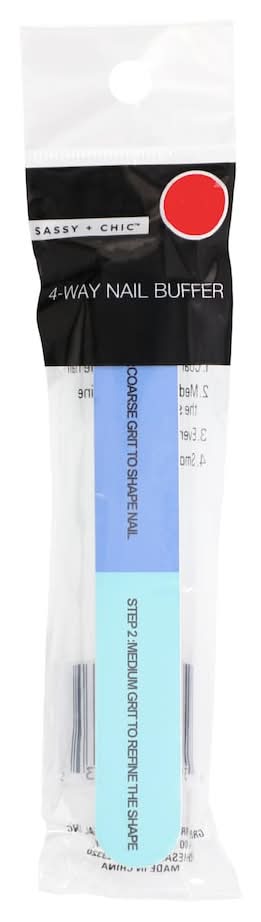 Sassy+Chic 4-Way Nail Buffers