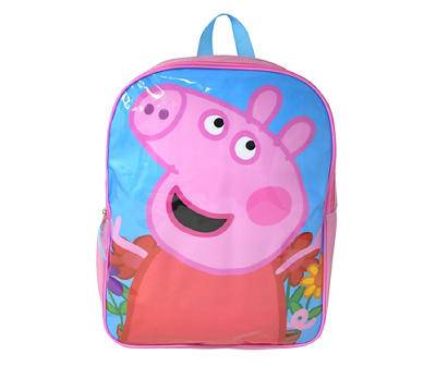 Peppa Pig Pink & Blue Kids' Backpack