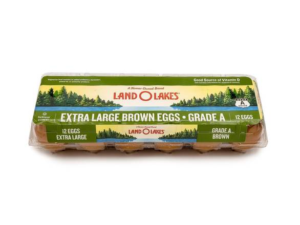 Land O'lakes Extra Large Brown Grade a Eggs
