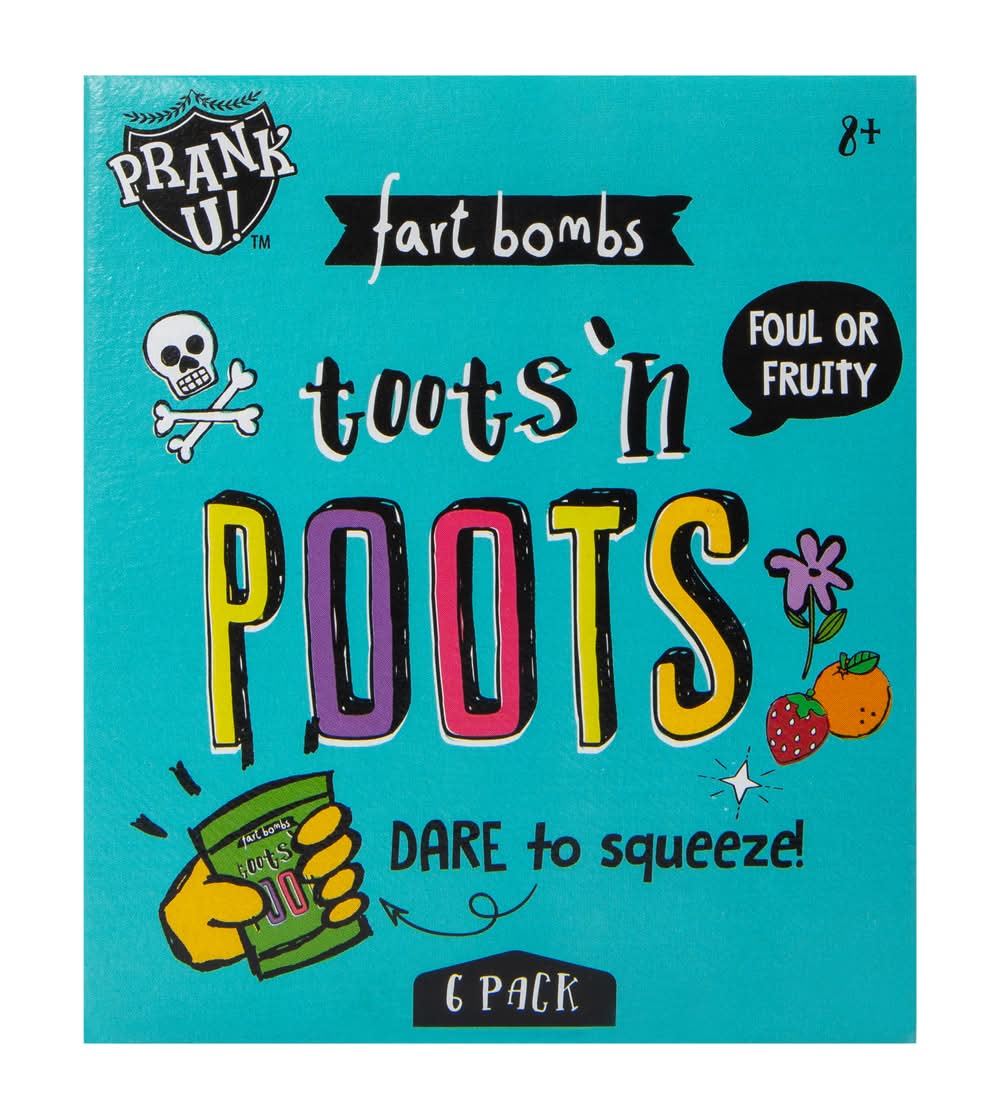 Toots 'N Poots Mystery Fart Bombs Box 6-Pack