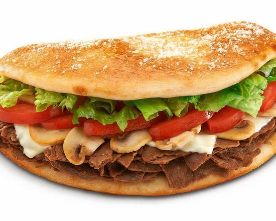 8" Regular Steak, Cheese & Mushroom Sub