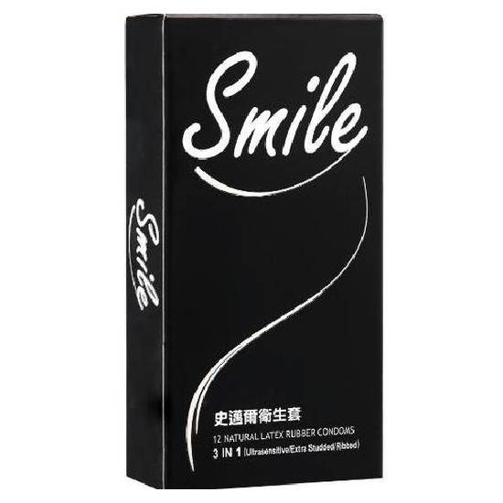 SmIle史邁爾衛生套-3IN1型12入