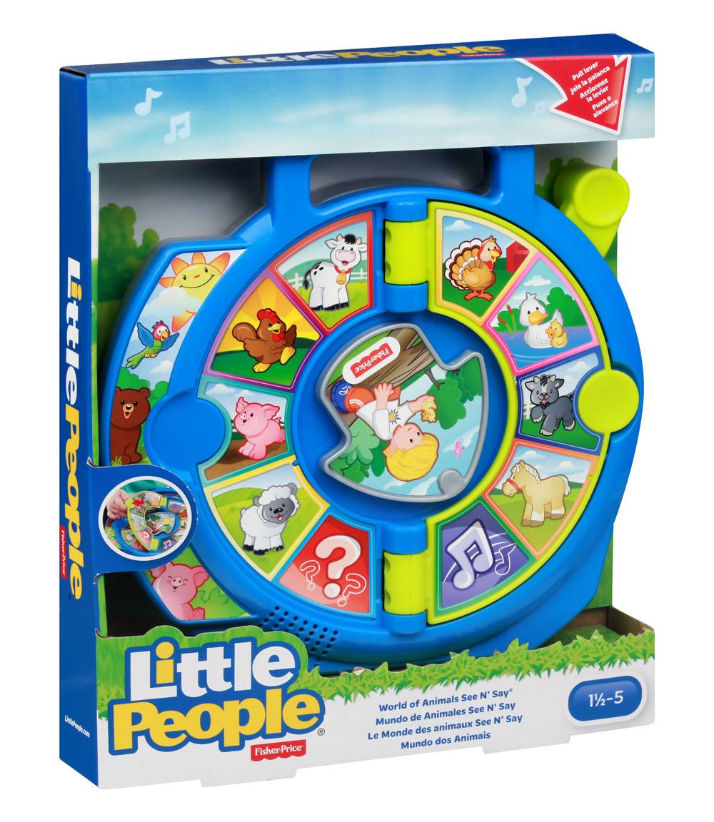 Fisher-Price Little People World Of Animals See 'N Say Playset