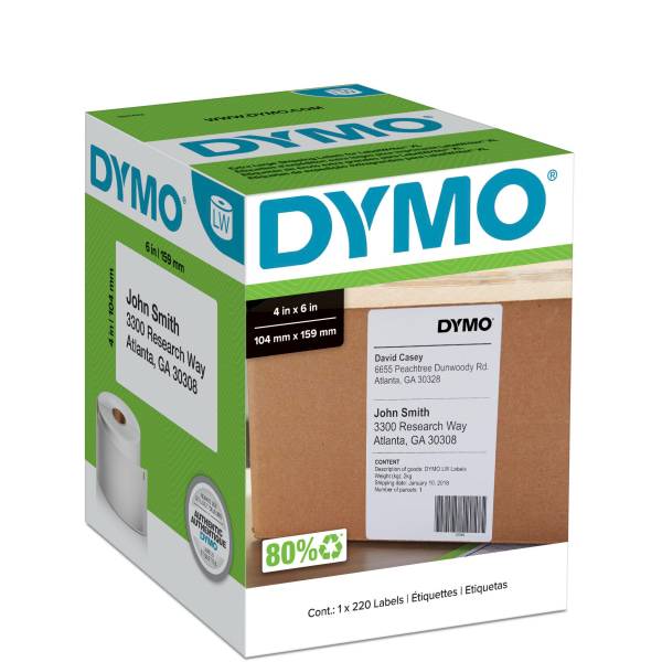 Dymo Labelwriter Shipping Labels For 4xl and 5xl Model
