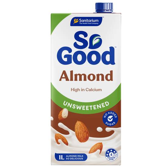 Sanitarium So Good Unsweetened Almond Milk 1 L