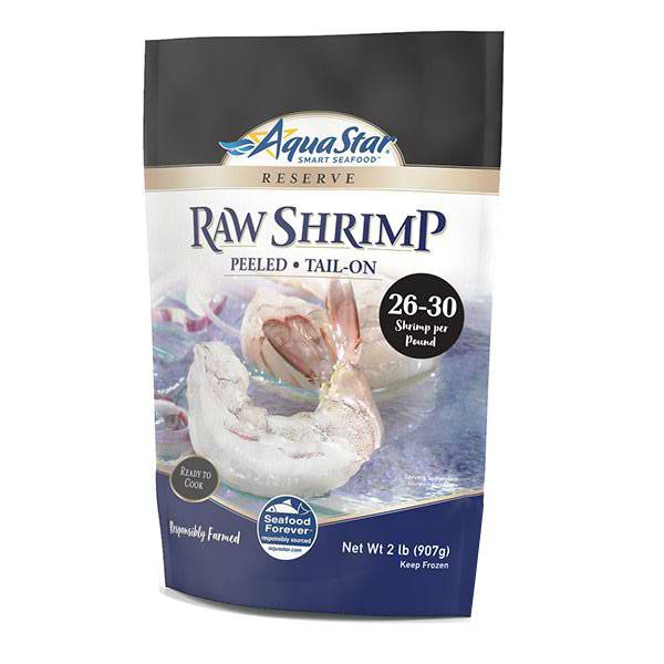 Aqua Star Peeled Tail on Raw Shrimp (2 lbs)