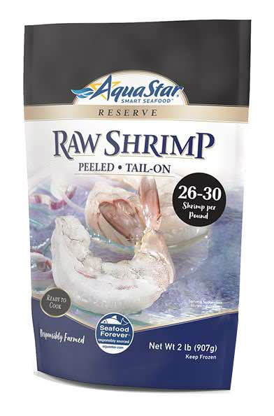 Aqua Star Peeled Tail on Raw Shrimp (2 lbs)