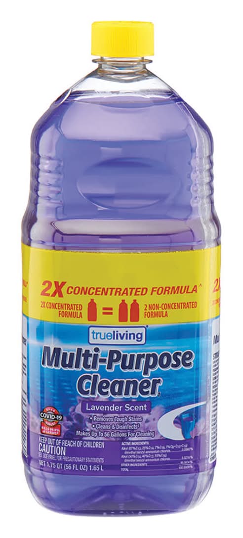 True Living Multi-Purpose Cleaner Lavender Scent 56 Fl Oz