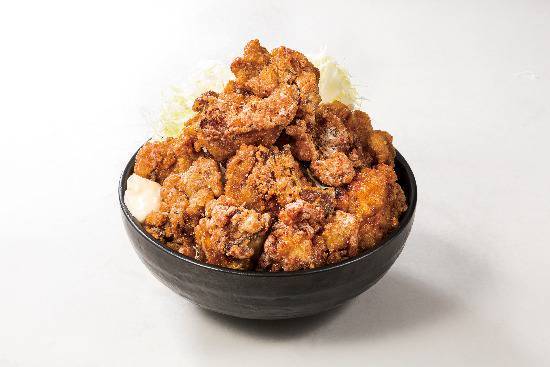 超鬼盛り唐揚げ丼【12個】 Super Demon Size Fried Chicken Rice Bowl (12 Pieces)