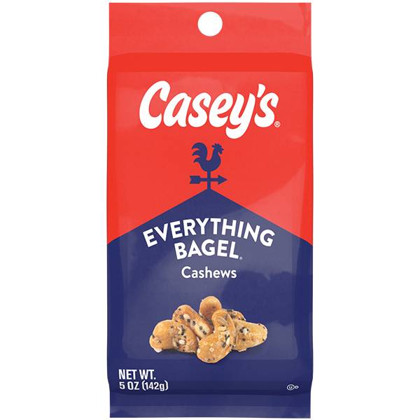 Casey's Everything Bagel Cashew 5oz