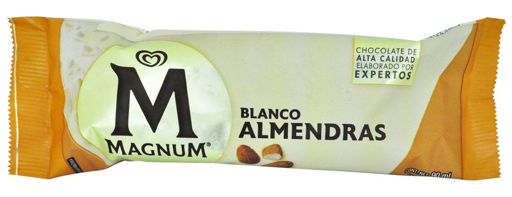 Magnum HELADO BLANCO ALMENDRA *90ML
