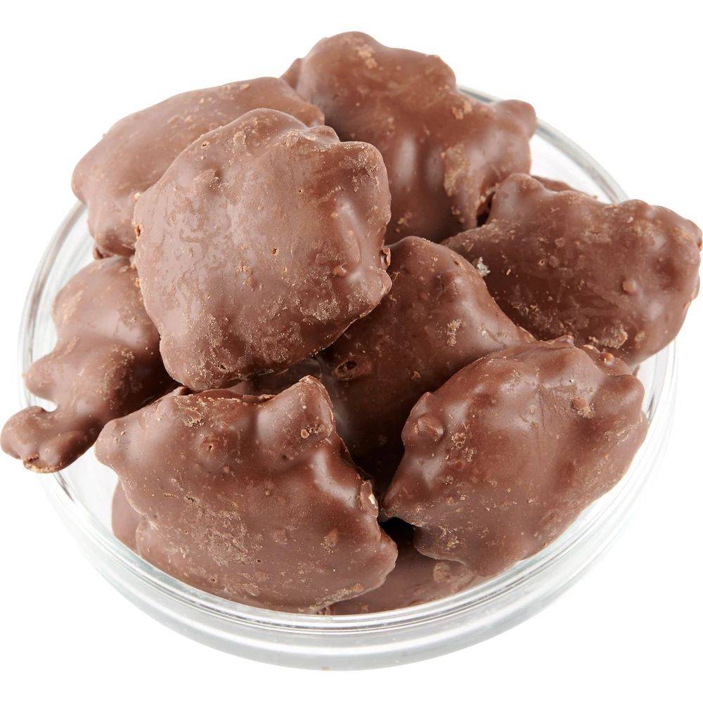 Chocolate Peanut Caramel Clusters Lb