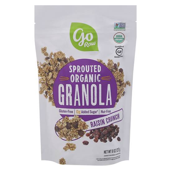 Go Raw Raisin Crunch Sprouted Organic Granola