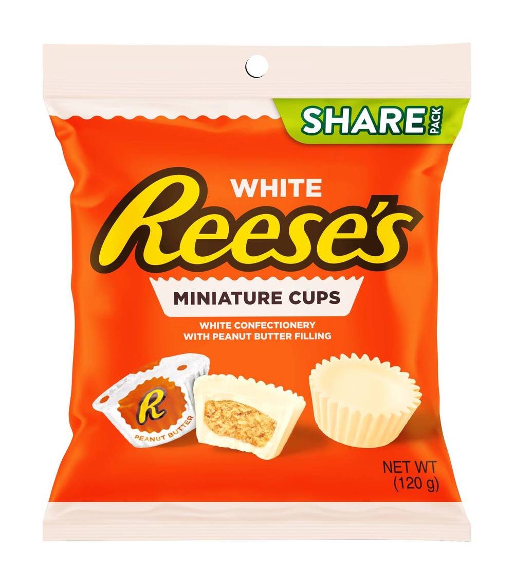Reeses White Miniature Cups 120g