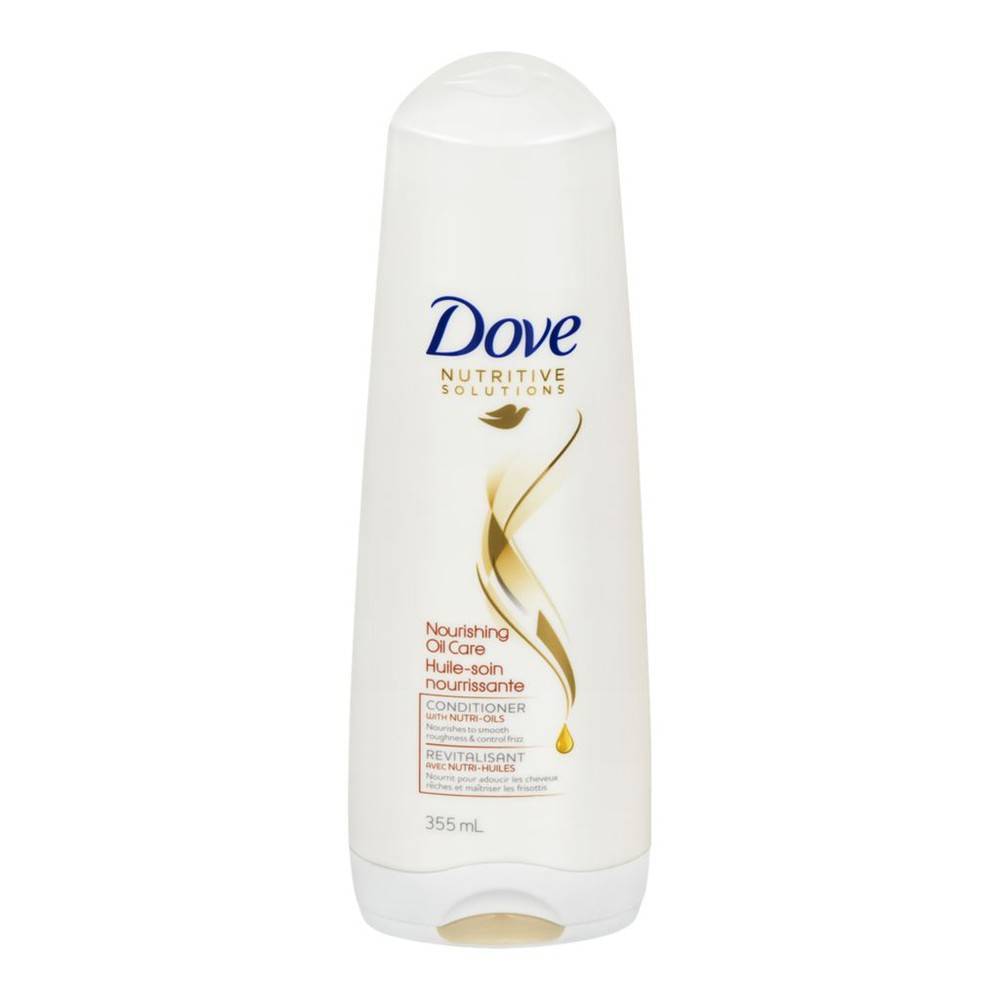 Dove revitalisant huile-soin nourrissante, nutritive solutions (355 ml) - nourishing oil care conditioner (355 ml)