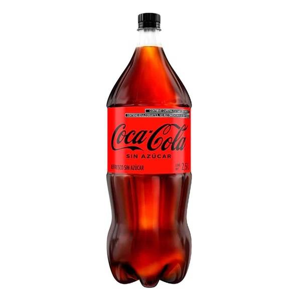 Coca-cola refresco sin azúcar (botella 2 l)