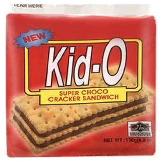 Kid-O日清三明治餅乾(巧克力口味)136g