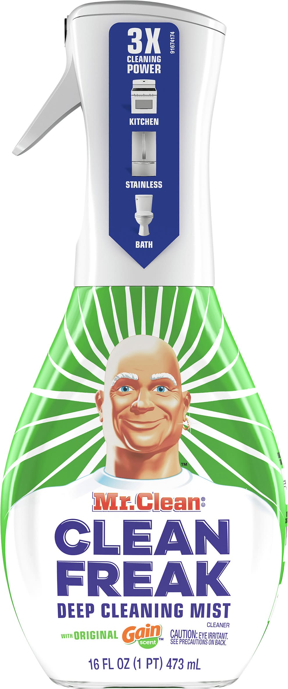 Mr. Clean Clean Freak Deep Cleaning Mist Cleaner, Gain (16 fl oz)