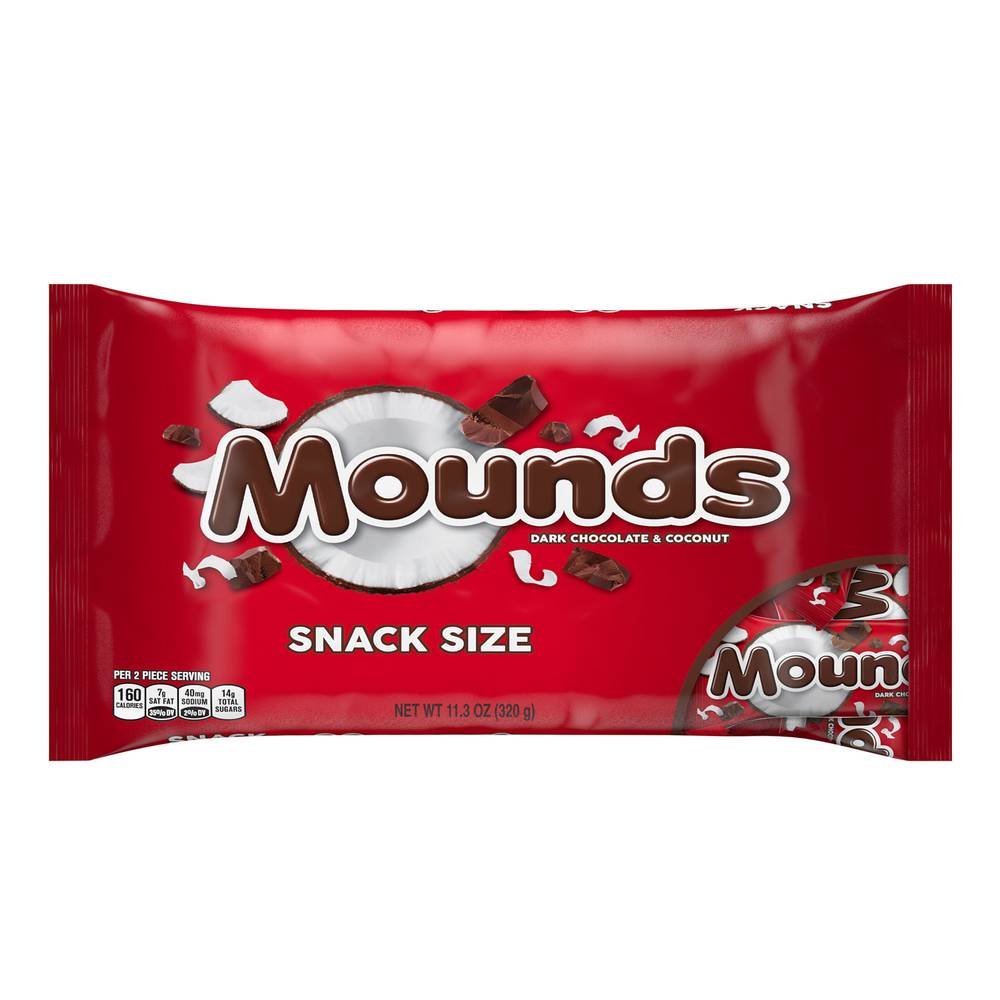 Mounds Snack Size Dark Chocolate & Coconut (11.3 oz)