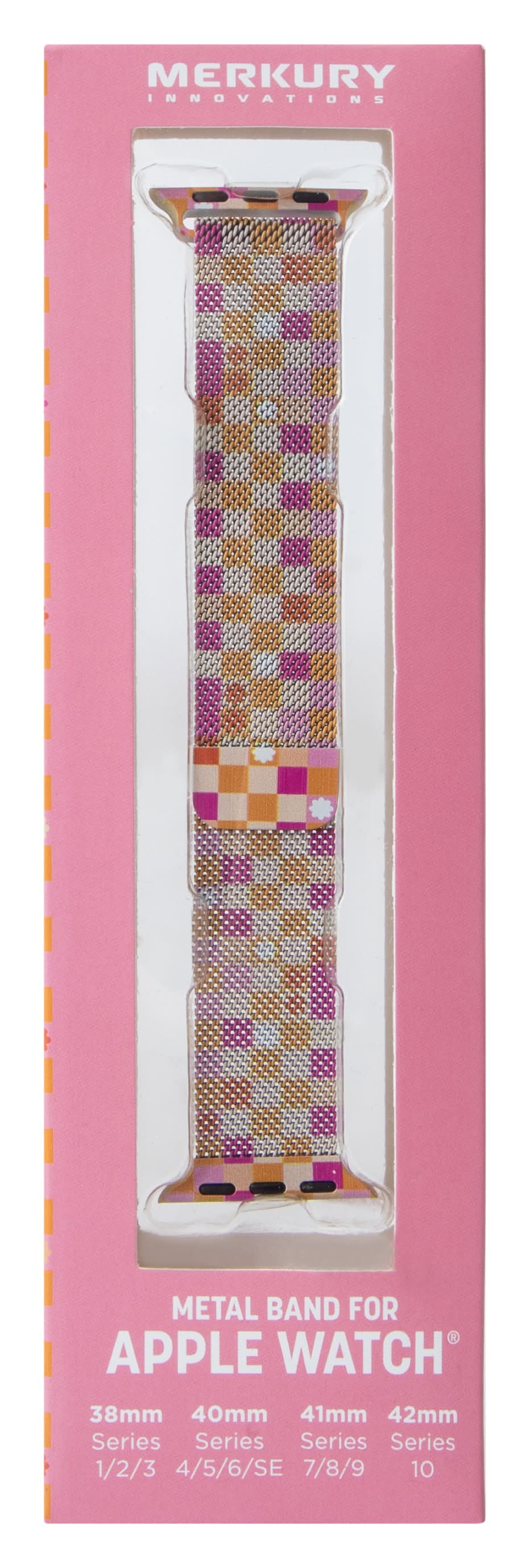 Metallic Watchband For Apple Watch® Small Pink1