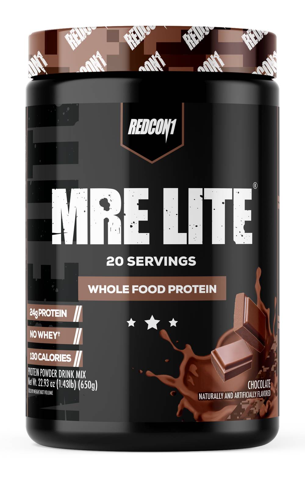 Redcon1 Mre Lite Whole Food Protein Chocolate Powder Drink Mix (1.25 lbs)