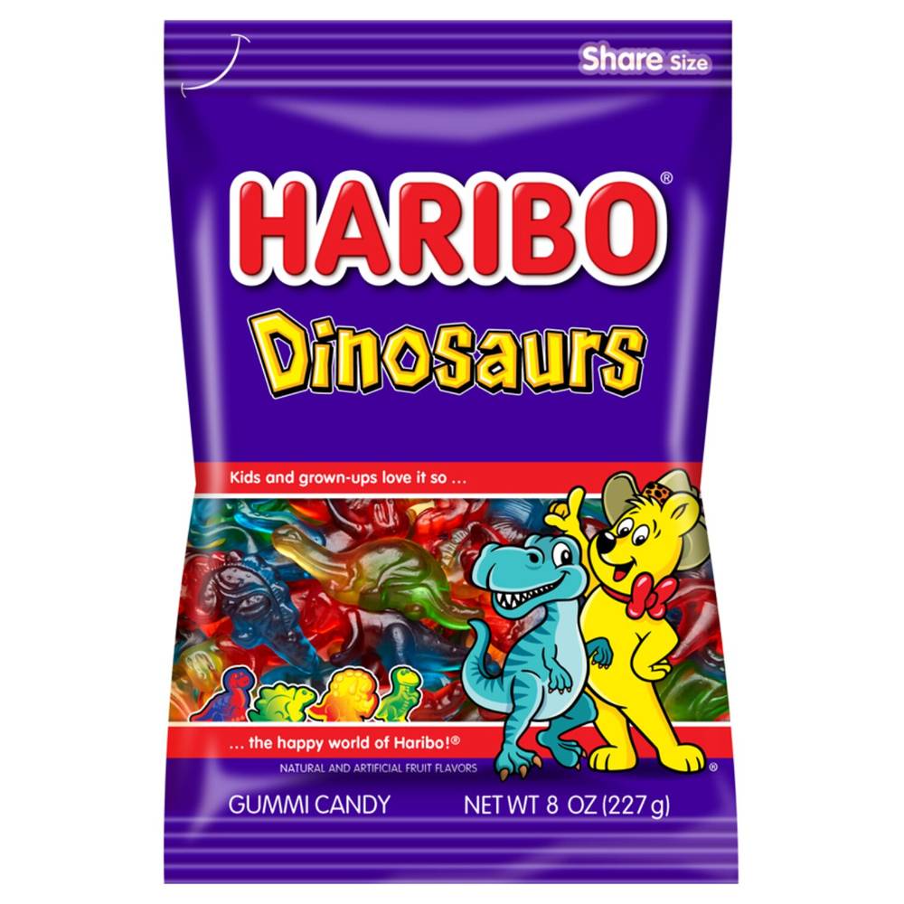 Haribo Dinosaurs Gummi Candie (8 oz.)
