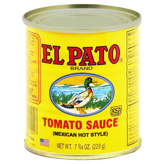 El Pato Mexican Hot Style Tomato Sauce