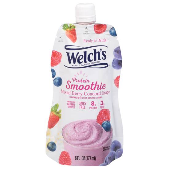 Welch's Mixed Berry Concord Grape Protein Smoothie