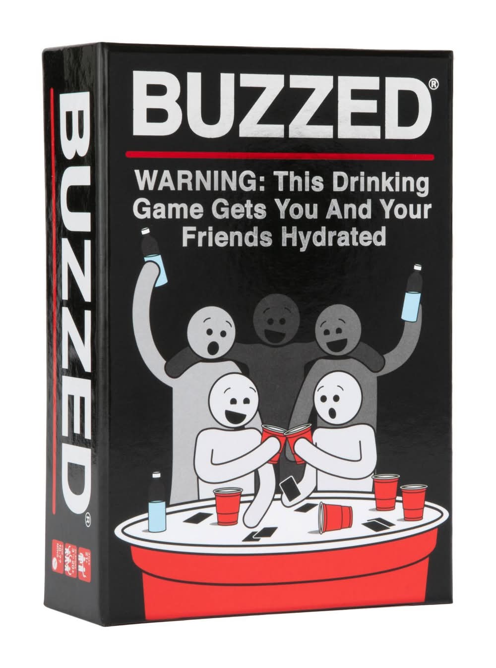 Buzzed Adult Party Hydration Edition Card Game