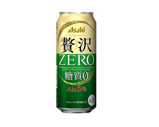 291631：クリアアサヒ 贅沢ゼロ 500ML缶 / Asahi Clear Asahi Zeitaku Zero (Zero-Carbs)