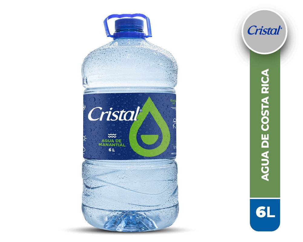 Agua Natural Cristal 6 l