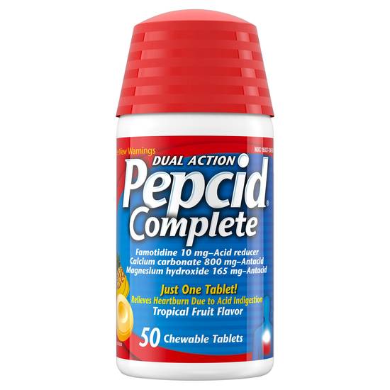 Pepcid Acid Reducer & Antacid Chewables (50 tablets)