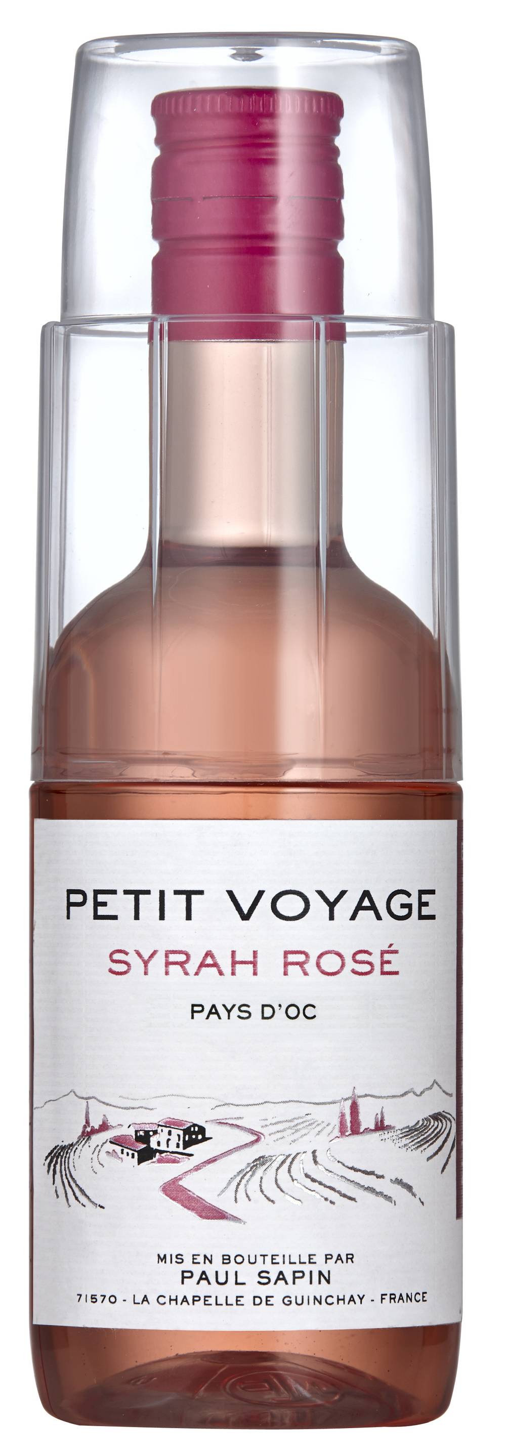 Petit Voyage - Syrah rosé (180 ml)