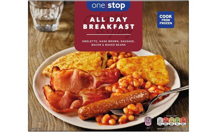 One Stop Frozen All Day Breakfast 350g (397576) 