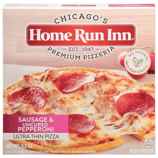 Home Run Inn Sausage & Uncured Pepperoni Pizza (5.2 oz)