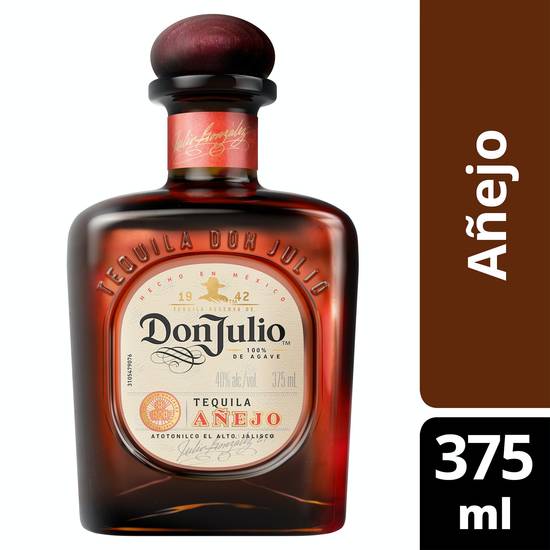 Don Julio Tequila Anejo 100% Agave Liquor (375 ml)