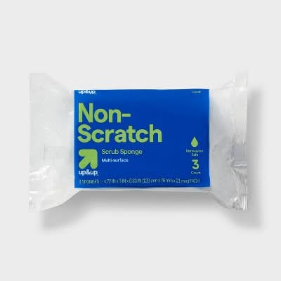 up&up Non Scratch Scrub Sponges (3 ct)
