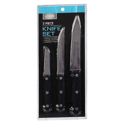 Complete Home Cooking Knife Set 3pc - 3.0 ea