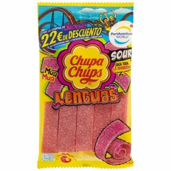 Caramelos de goma lenguas Chupa Chups 145 g.