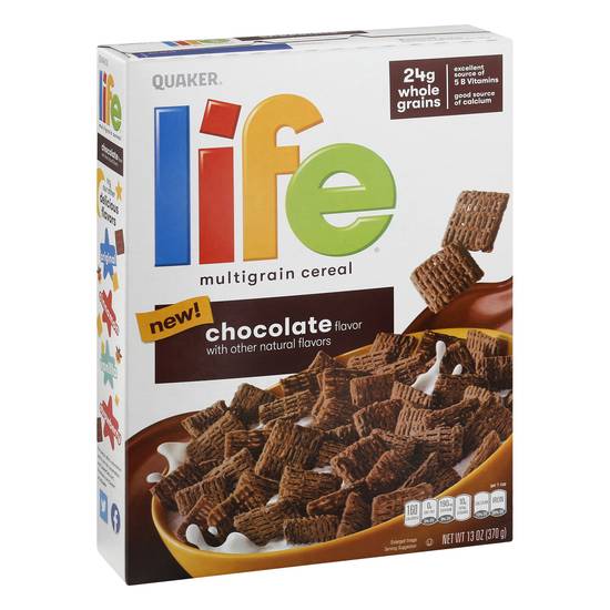 Quaker Life Chocolate Multigrain Cereal