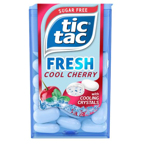 Tic Tac Cherry Menthol, Fresh Cool Mints (22 pack)